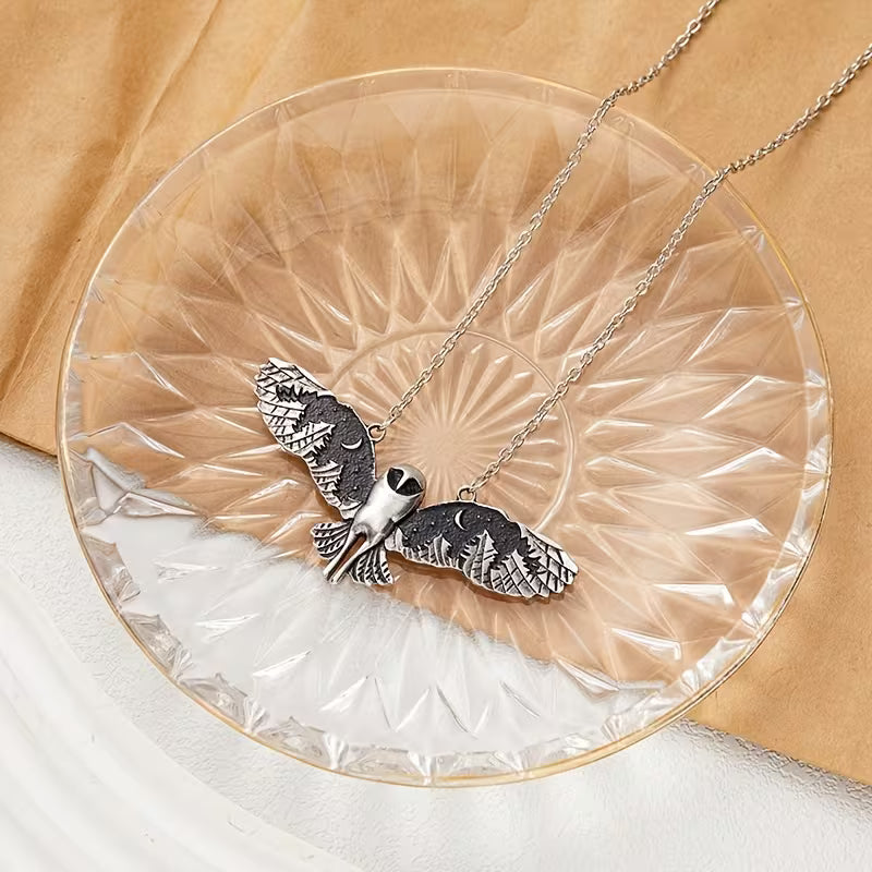 Celestial Wings of Grace Necklace