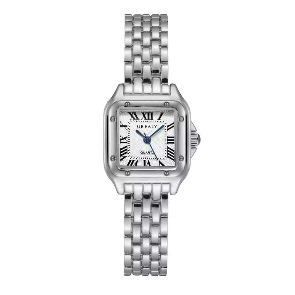 Radiant Gold Stainless Steel Quartz Luxury Timeless Watch