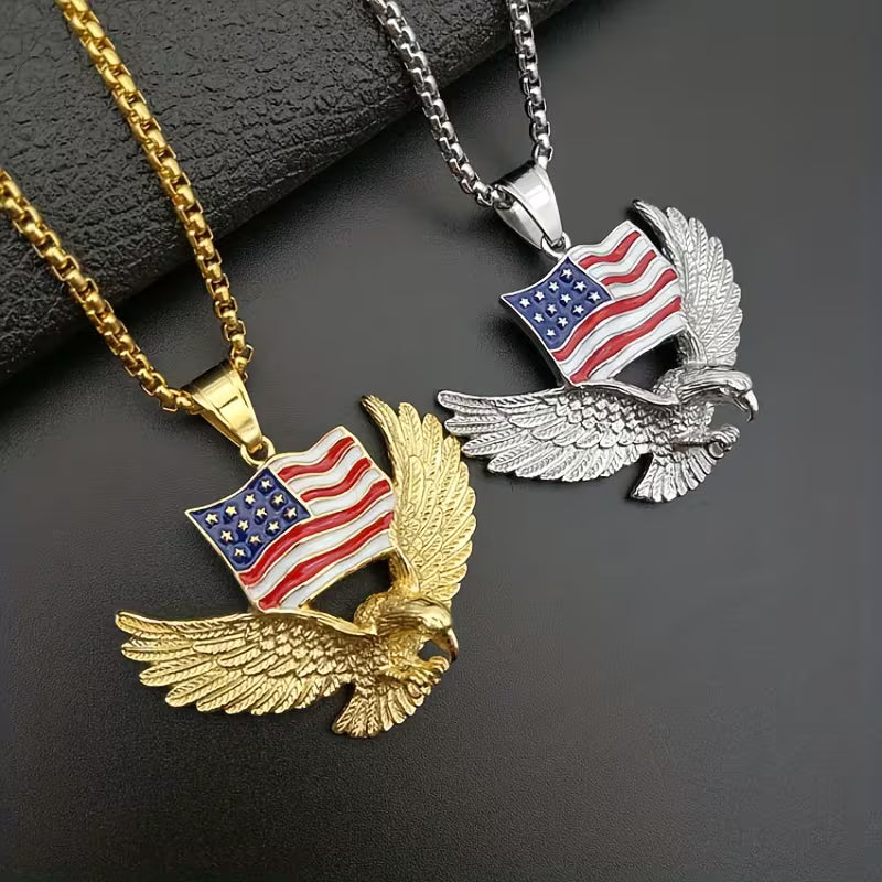 Wings of Liberty Heirloom Pendant Necklace
