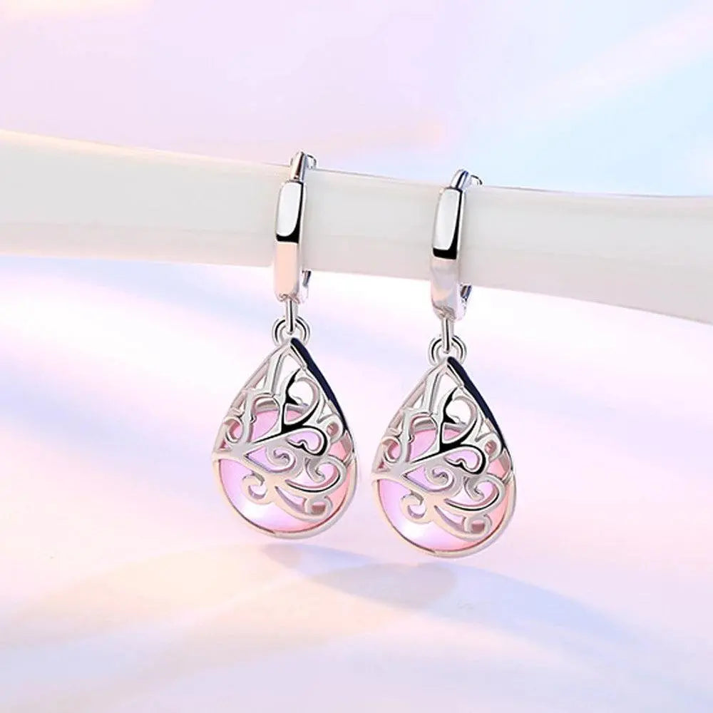 Elegant Silver Tree of Life Earrings