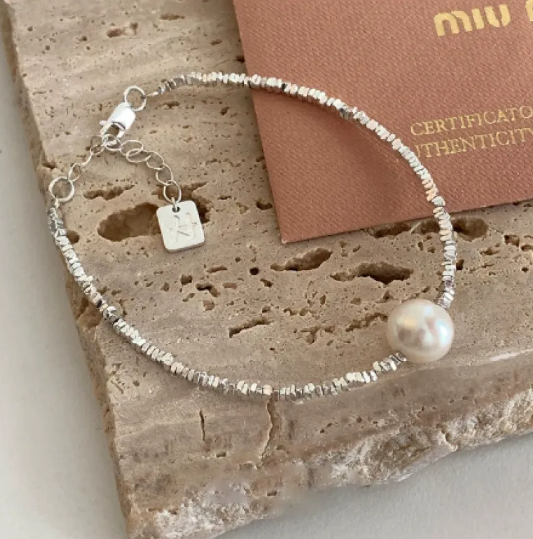 Silver Love Square Bracelet