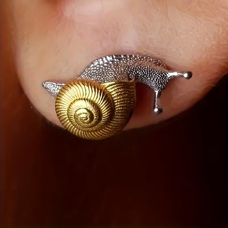 Golden Spiral Grace Earrings