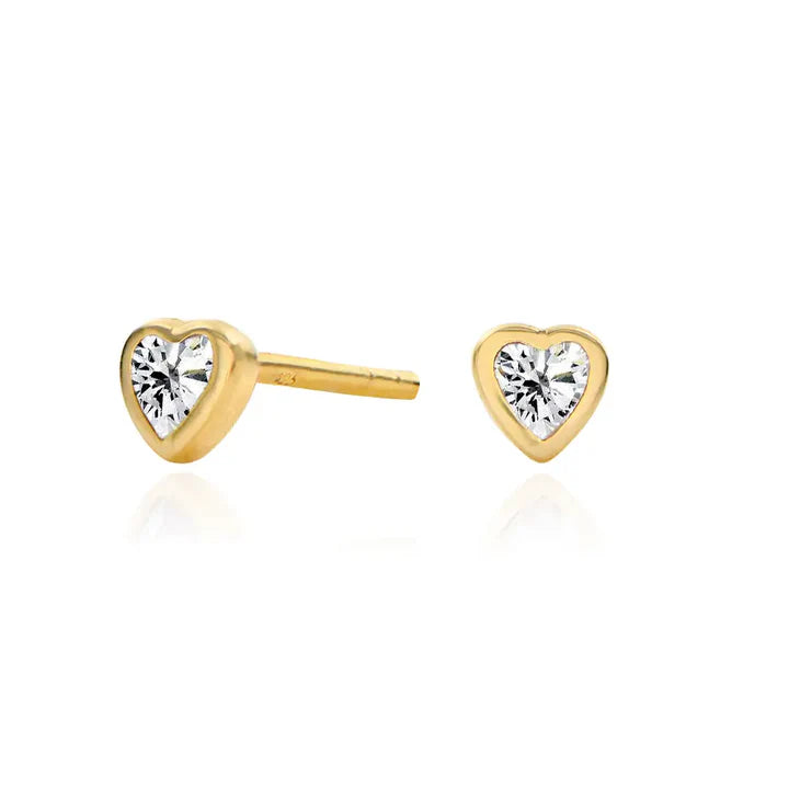 Camille | Heart Earrings