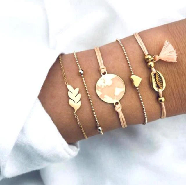 Pack 5 Premium Unique Bracelets