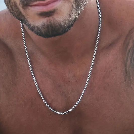 Adjustable Square Necklace - Unisex