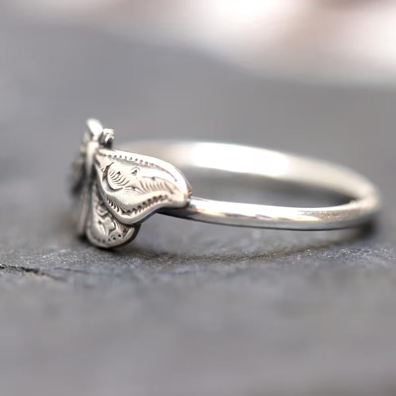 Whispering Wings Elegance Ring