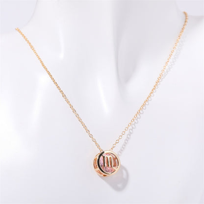 Double-Sided Zodiac Necklace