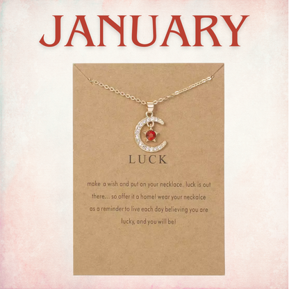 Signature Birthstone Necklace