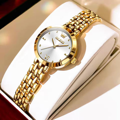 Luxurious Gold Minimalist Watch With Premium Waterproof