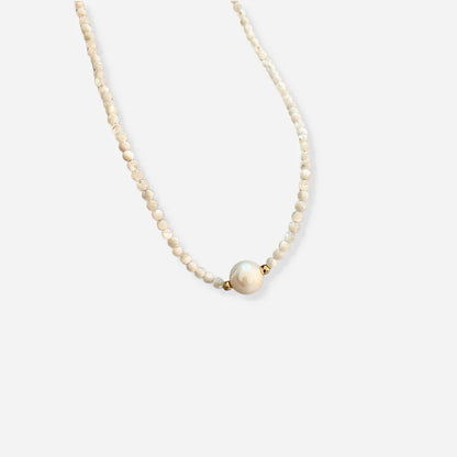 Diora | Elegant Pearl Necklace