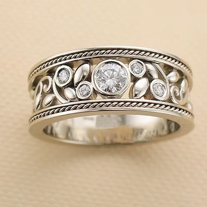 Radiant Vine Elegance Ring
