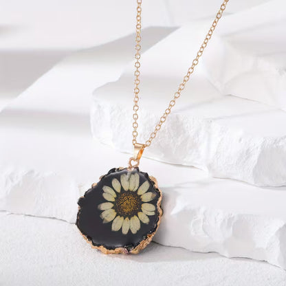 Midnight Bloom Heirloom Pendant