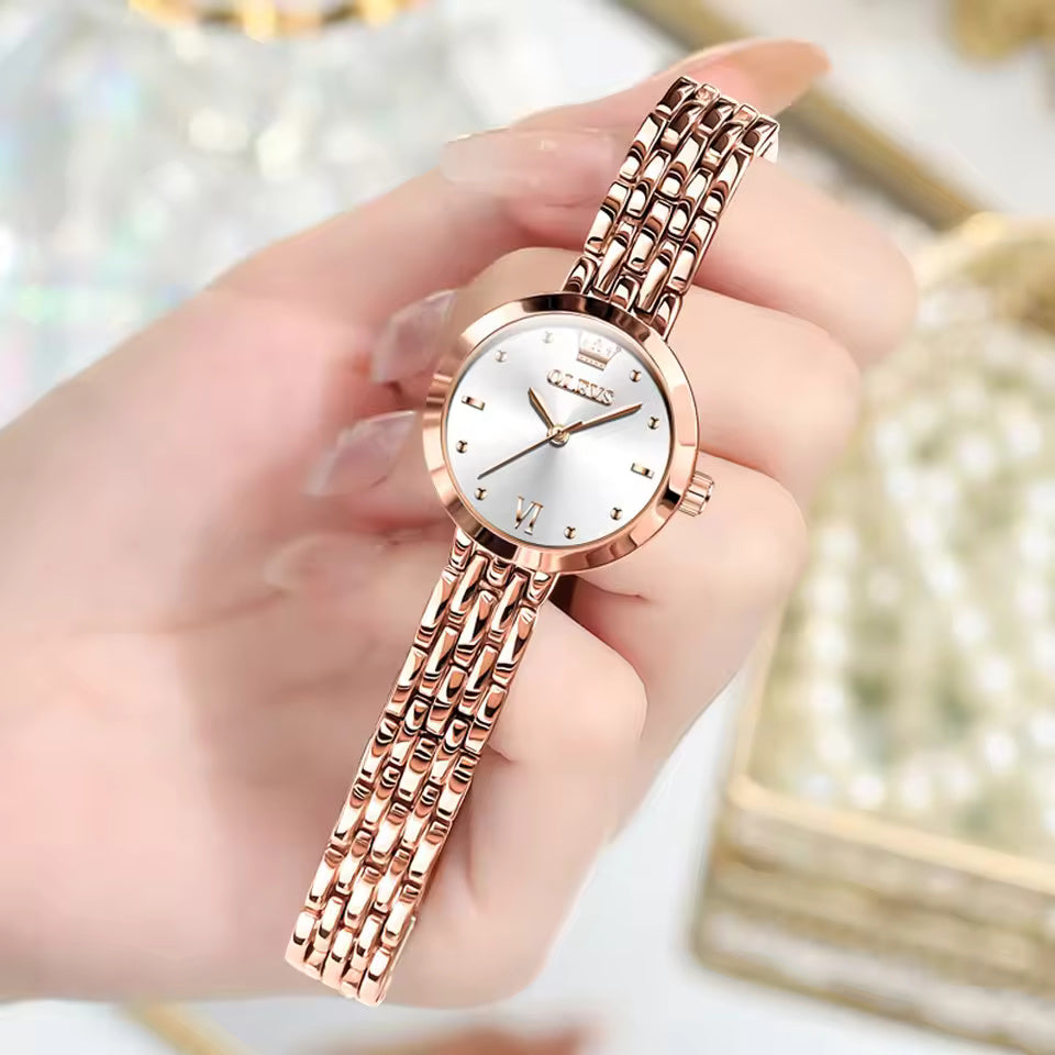 Luxurious Gold Minimalist Watch With Premium Waterproof