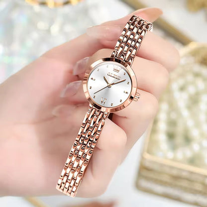 Luxurious Gold Minimalist Watch With Premium Waterproof