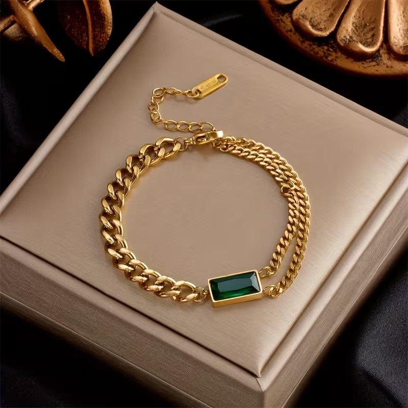 Emerald Grace Heritage Bracelet