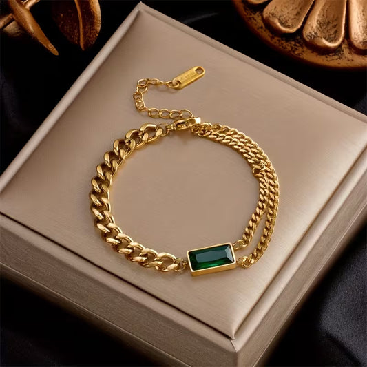 Emerald Grace Heritage Bracelet