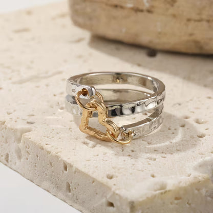 Eternal Heartlink Harmony Ring