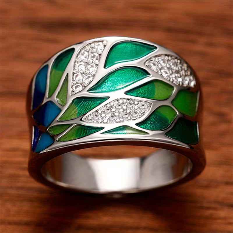 Verdant Mosaic Heirloom Ring