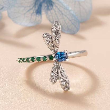 Enchanted Dragonfly Serenade Ring