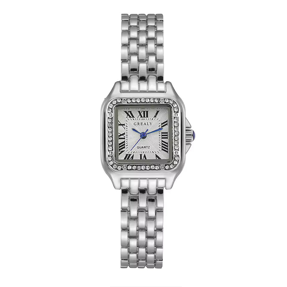 Radiant Gold Stainless Steel Quartz Luxury Timeless Watch