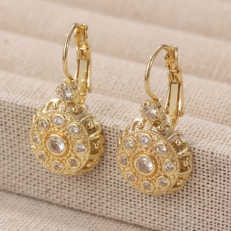 Bohemian Blossom Floral Earrings