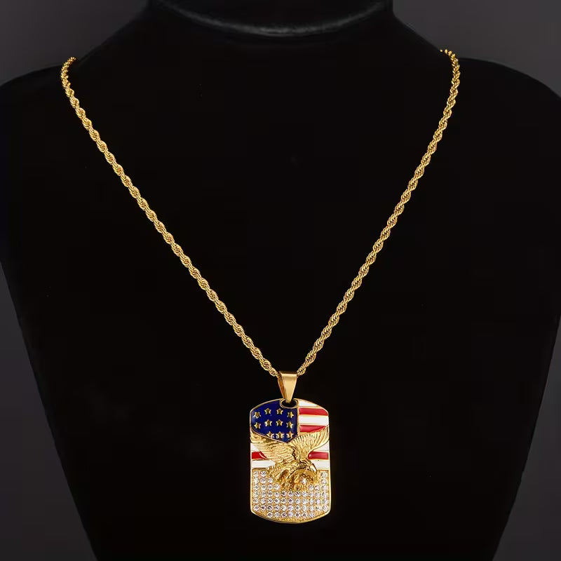 Celestial Liberty Heirloom Star Pendant Necklace