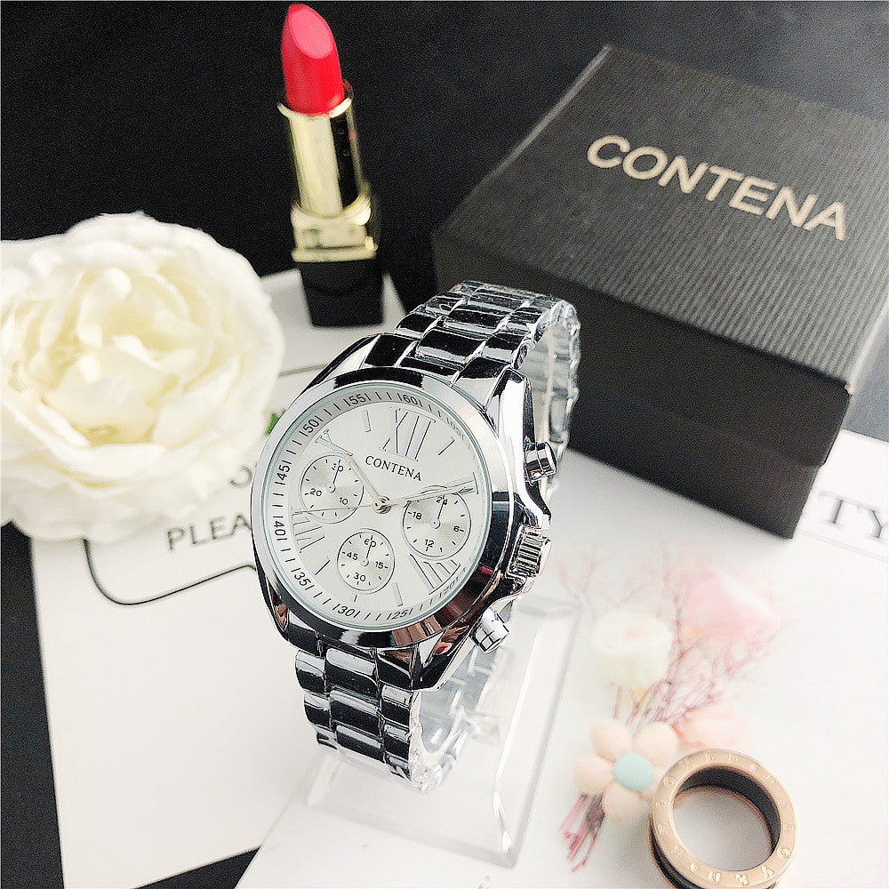 Timeless Diamond Quartz Mesh Strap Watch For Women Classic