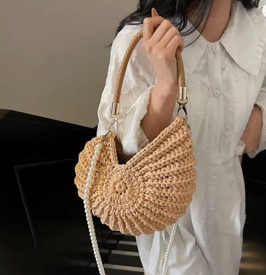 Seashell Crochet Bag
