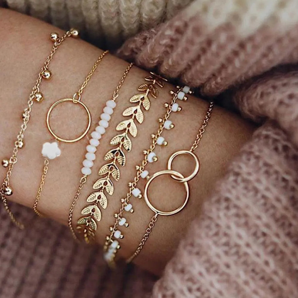 Luxe Gold Boho Bracelet Pack