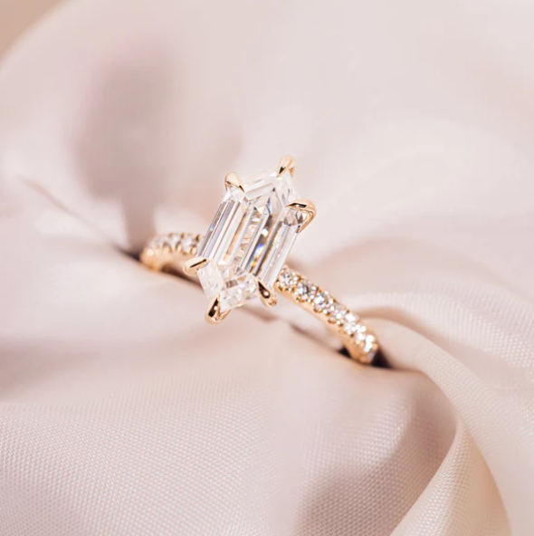 Jody Elongated Hexagon Ring