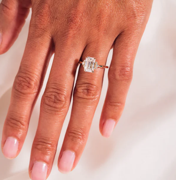 Cecilia Emerald Ring