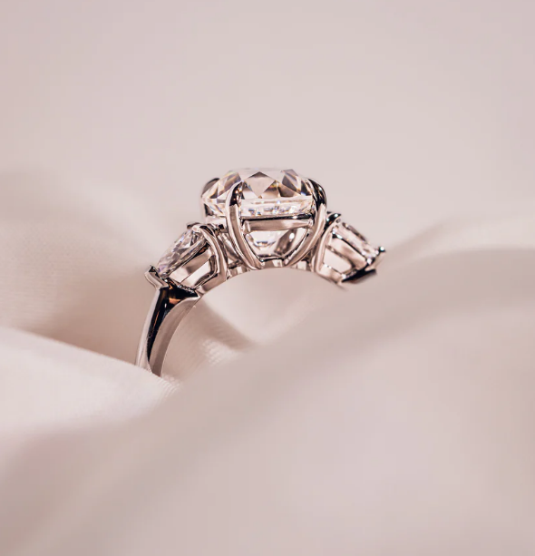 Nicola Round Pear Ring