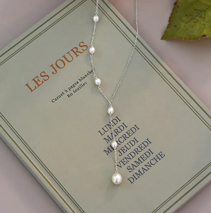 Freshwater Pearl Silver Necklace