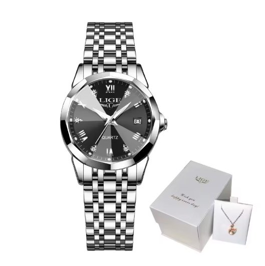 Ultra Slim Quartz Watch With Minimalist Dial Silhouette