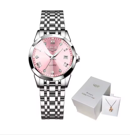 Ultra Slim Quartz Watch With Minimalist Dial Silhouette