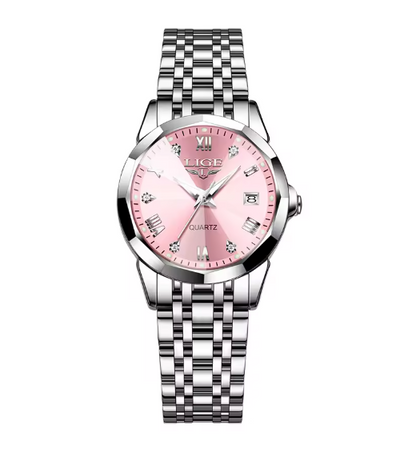 Ultra Slim Minimalist Quartz Watch With Luminescence