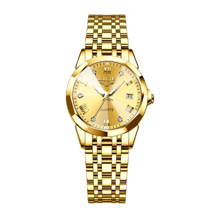 Ultra Slim Minimalist Quartz Watch With Luminescence