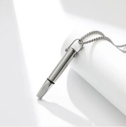 Breathing Resistance Whistle Necklace