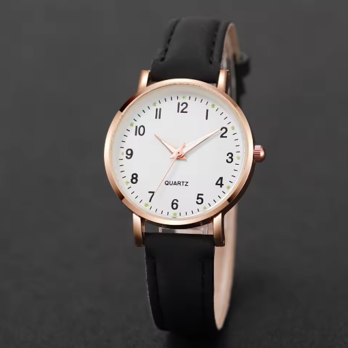 Timeless Elegant Minimalist Quartz Watch With Clean Lines