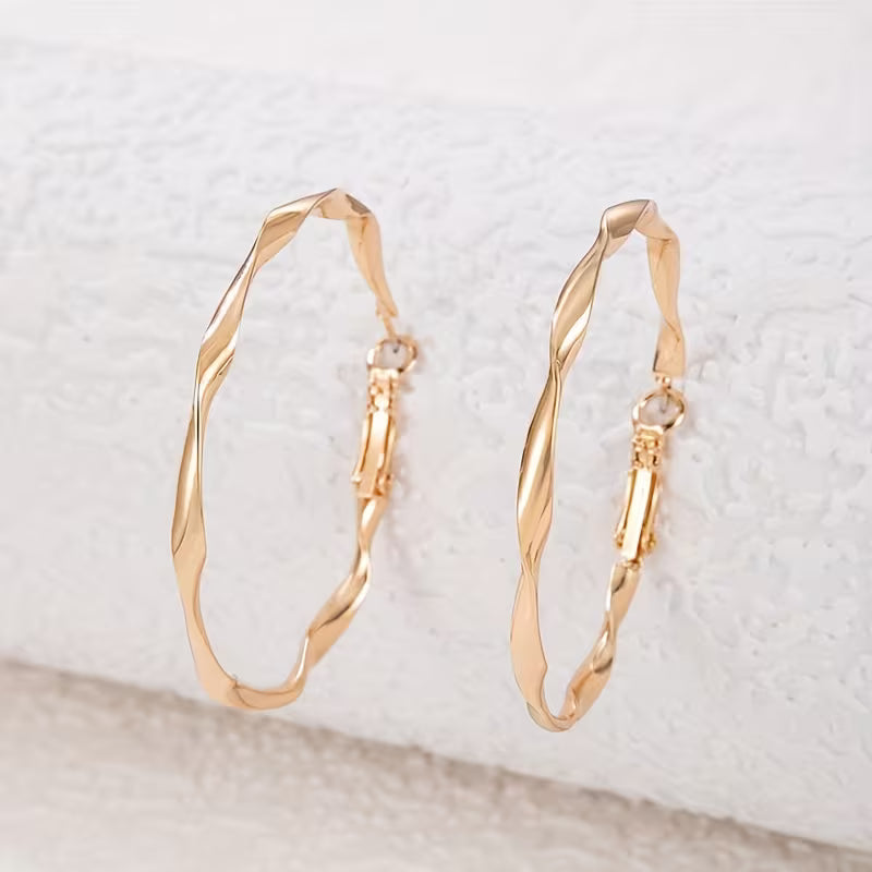 Interwoven Grace Classic Hoops