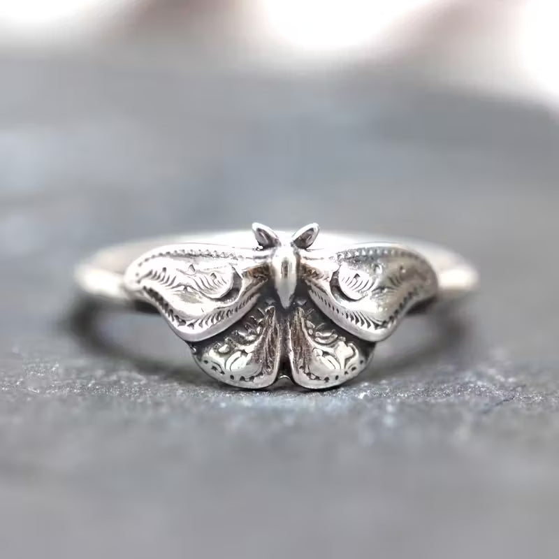 Whispering Wings Elegance Ring