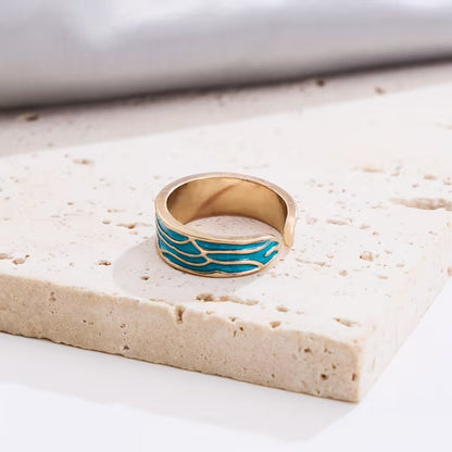 Azure Tides Grace Ring