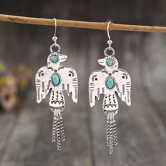 Sacred Sky Thunderbird Elegance Drop Earrings