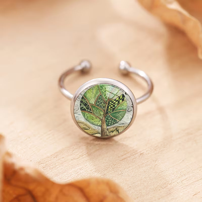 Verdant Whisper Heirloom Ring