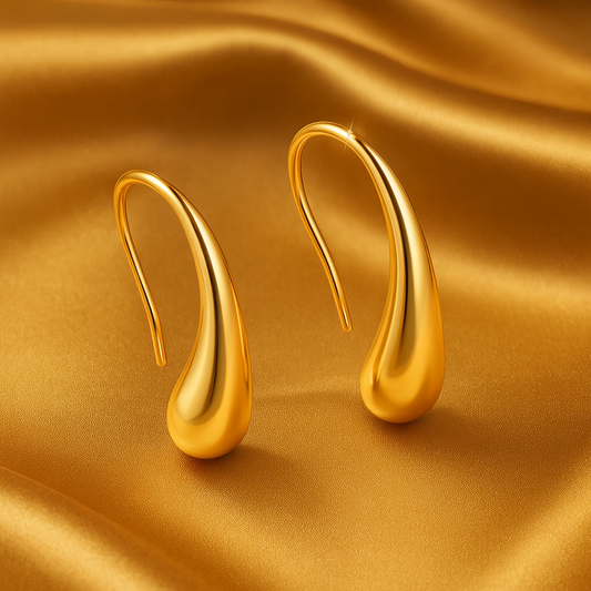 Vintage Gold Drop Earrings